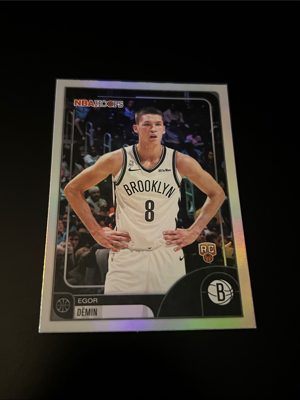 Egor Dėmin Brooklyn Nets Rookie Card - Topps 2026